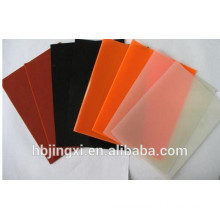 Transparent White Red Color Silicone Sheet